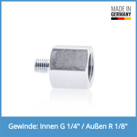 Reduziernippel Innen: G 1/4" / Au&szlig;en: R...