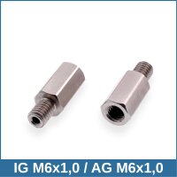 Grease Nipple Adaptor with 16mm Lift (Overall length...