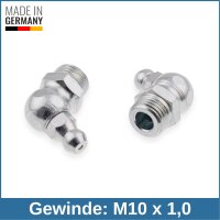 Kegelschmiernippel DIN 71412 B (67&deg;) M10 x 1,0 Stahl...