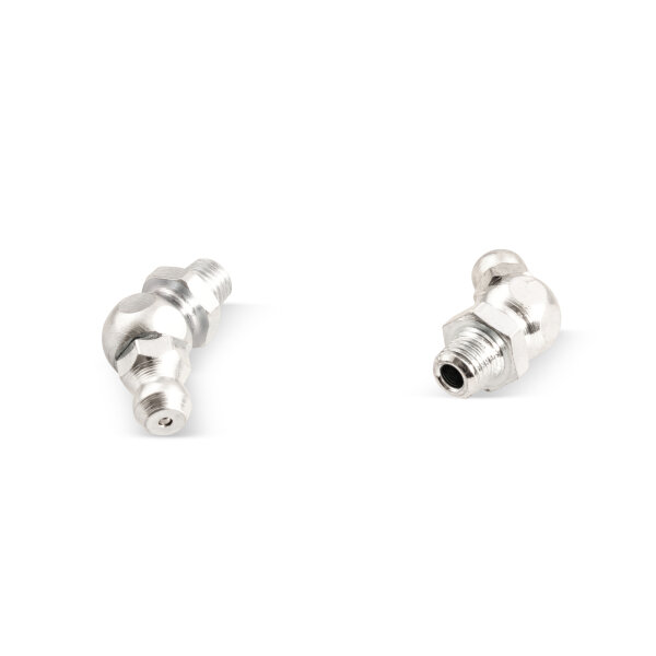 Hydraulic Grease Nipples DIN 71412 B (45&deg;) M6 x 0,75 steel zinc-plated