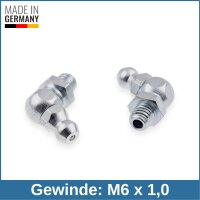 Kegelschmiernippel DIN 71412 B (67&deg;) M6 x 1,0 Stahl...