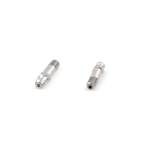 Kegelschmiernippel DIN 71412 A (H4) 29mm mit Schaft 1/4" BSF Stahl verzinkt