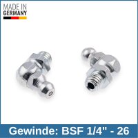 Kegelschmiernippel DIN 71412 B (67&deg;) BSF 1/4"...