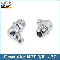 Kegelschmiernippel DIN 71412 B (67&deg;) NPT 1/8"...