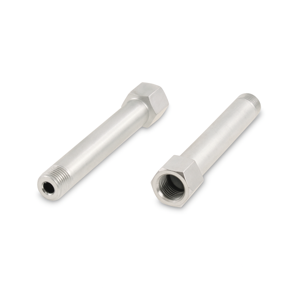 Schmiernippelverl&auml;ngerung IG: M10x1,0 / AG: M10x1,0 70mm (Verl&auml;ngerung um 64mm) 13/6kant Stahl verzinkt