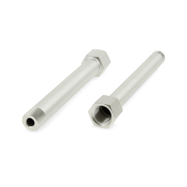 Schmiernippelverl&auml;ngerung IG: M10x1,0 / AG: M10x1,0 100mm (Verl&auml;ngerung um 94mm) 13/6kant Stahl verzinkt