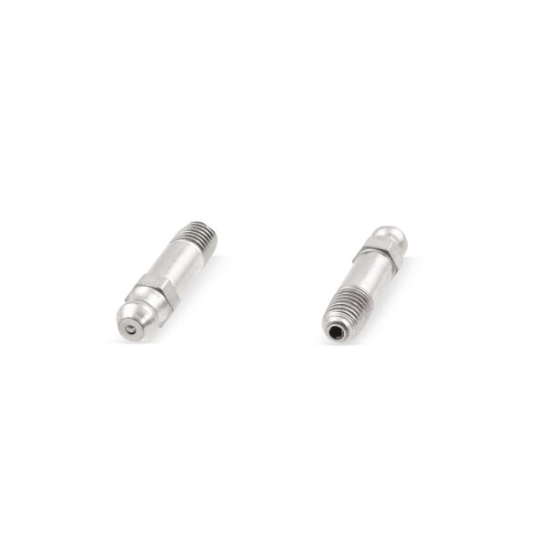 Kegelschmiernippel DIN 71412 A (H4) 29mm mit Schaft 1/4" UNF Stahl verzinkt