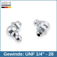 Kegelschmiernippel DIN 71412 B (67&deg;) UNF 1/4"...