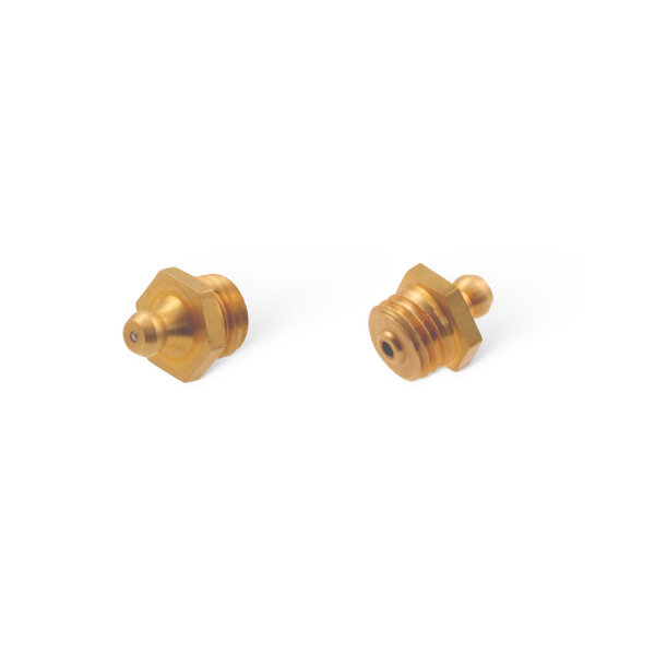Hydraulic Grease Nipples DIN 71412 A (180&deg;) M12 x 1,5 brass