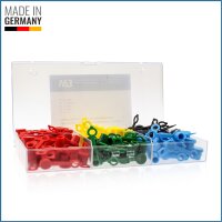 150 teiliges Sortiment von Schmiernippelkappen mit...