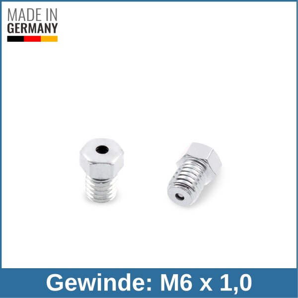 Entl&uuml;ftungsventil ca. 3 bar &Ouml;ffnungsdruck M6 x 1,0 Stahl verzinkt