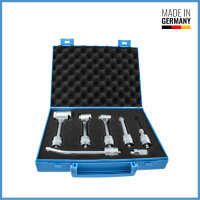 Alle Schnellwechselanschl&uuml;sse im praktischen Kofferset
