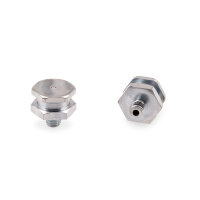 Flachschmiernippel DIN 3404 T1B M6 x 1,0 Stahl verzinkt