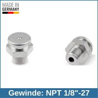 Button Head Grease Nipples DIN 3404 M1 (&Oslash;16mm) NPT...