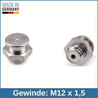 Button Head Grease Nipples DIN 3404 M1 (&Oslash;16mm) M12...
