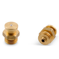 Flachschmiernippel DIN 3404 M4 (&Oslash;10mm) M10 x 1,0...