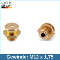 Button Head Grease Nipples DIN 3404 M1 (&Oslash;16mm) M12...