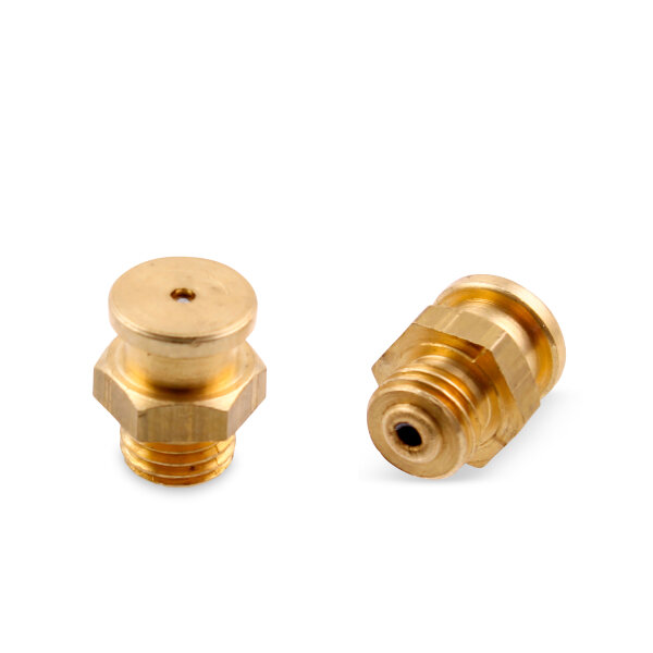 Button Head Grease Nipples DIN 3404 M4 (&Oslash;10mm) M8 x 1,0 brass