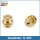 Button Head Grease Nipples DIN 3404 M1 (&Oslash;16mm) G 3/8" brass