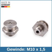 Button Head Grease Nipples DIN 3404 M1 (&Oslash;16mm) M10...