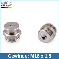 Button Head Grease Nipples DIN 3404 M1 (&Oslash;16mm) M16...