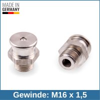 Flachschmiernippel DIN 3404 M22/L (&Oslash;22mm) M16 x...