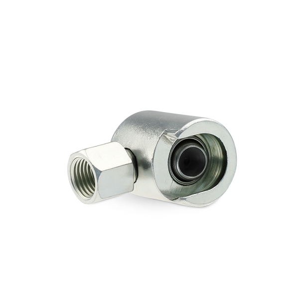 Button-head coupler G 1/8" with steel seal for button-head grease nipple with Kopf-&Oslash;16 mm