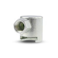 Button-head coupler G 1/8" with steel seal for button-head grease nipple with Kopf-&Oslash;16 mm
