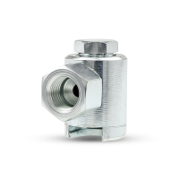 Button-head coupler M10 x 1.0 with rubber seal for button-head grease nipple M4 (&Oslash;10 mm)