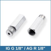 Grease Nipple Adaptor with 24mm Lift (Overall length...