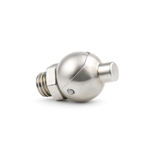 Helm&ouml;ler DIN 3410 A M8 x 1,25 Messing vernickelt