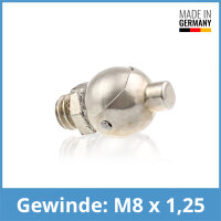 Helm&ouml;ler DIN 3410 A M8 x 1,25 Messing vernickelt