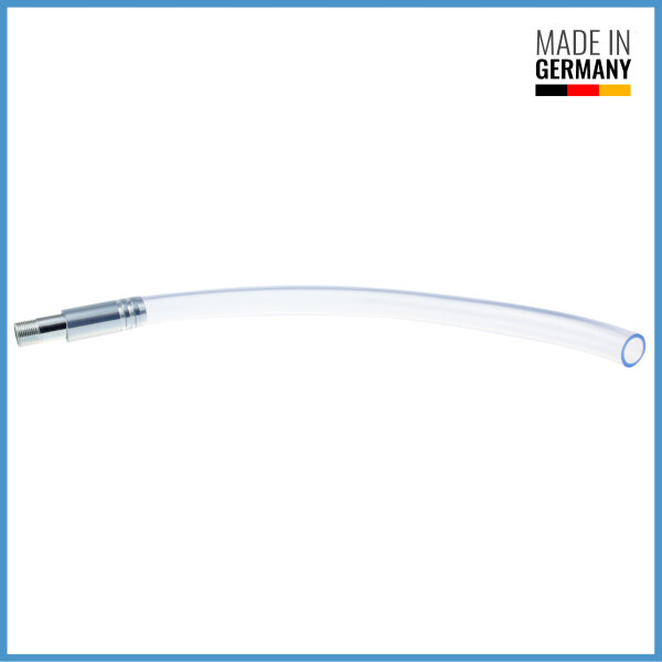 Flexibler Schlauch f&uuml;r Umeta Saug- & Druckspritze M13 x 1,0 300mm