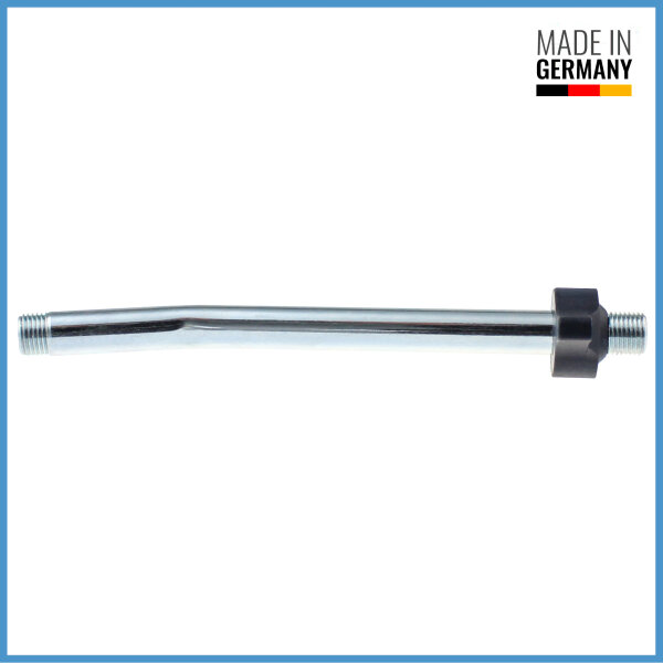 Gebogenes D&uuml;senrohr f&uuml;r Fettpressen ohne Mundst&uuml;ck