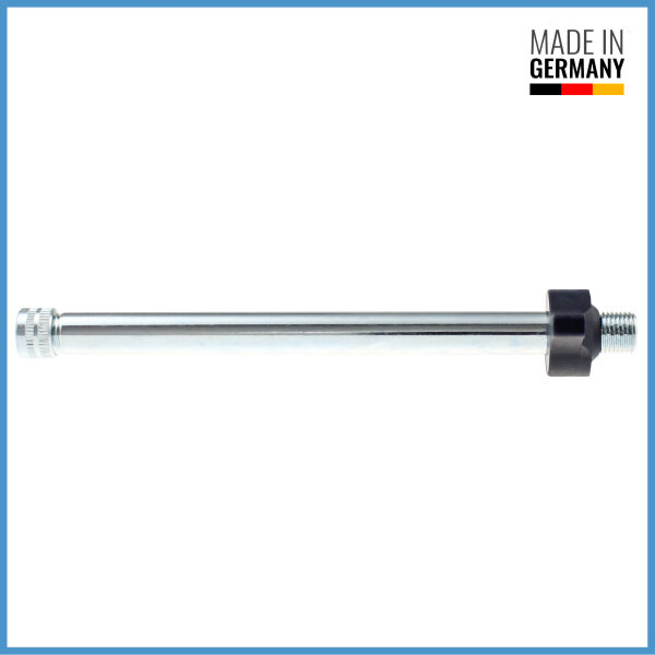 Gerades D&uuml;senrohr f&uuml;r Fettpressen mit Hohlmundst&uuml;ck