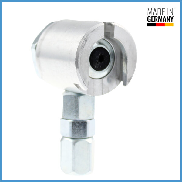 Swivel joint with button-head coupler &Oslash;22 mm