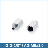 Grease Nipple Adaptor with 14mm Lift (Overall length...