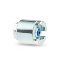 Schiebekupplung Anschlu&szlig; oben mit Gummidichtung...