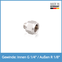 Reduziernippel Innen: G 1/4" / Au&szlig;en: R...