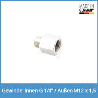 Reduziernippel Innen: G 1/4" / Au&szlig;en: M12 x...